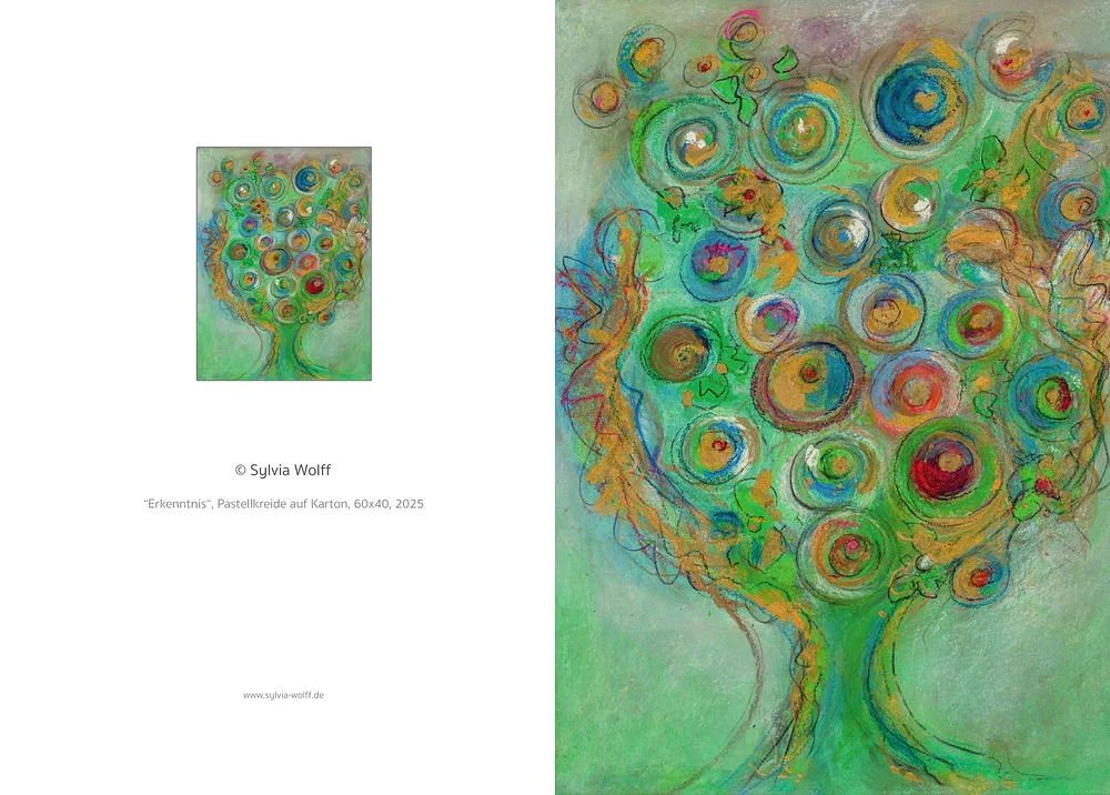 Erkenntnis, Art card, Sylvia Wolff