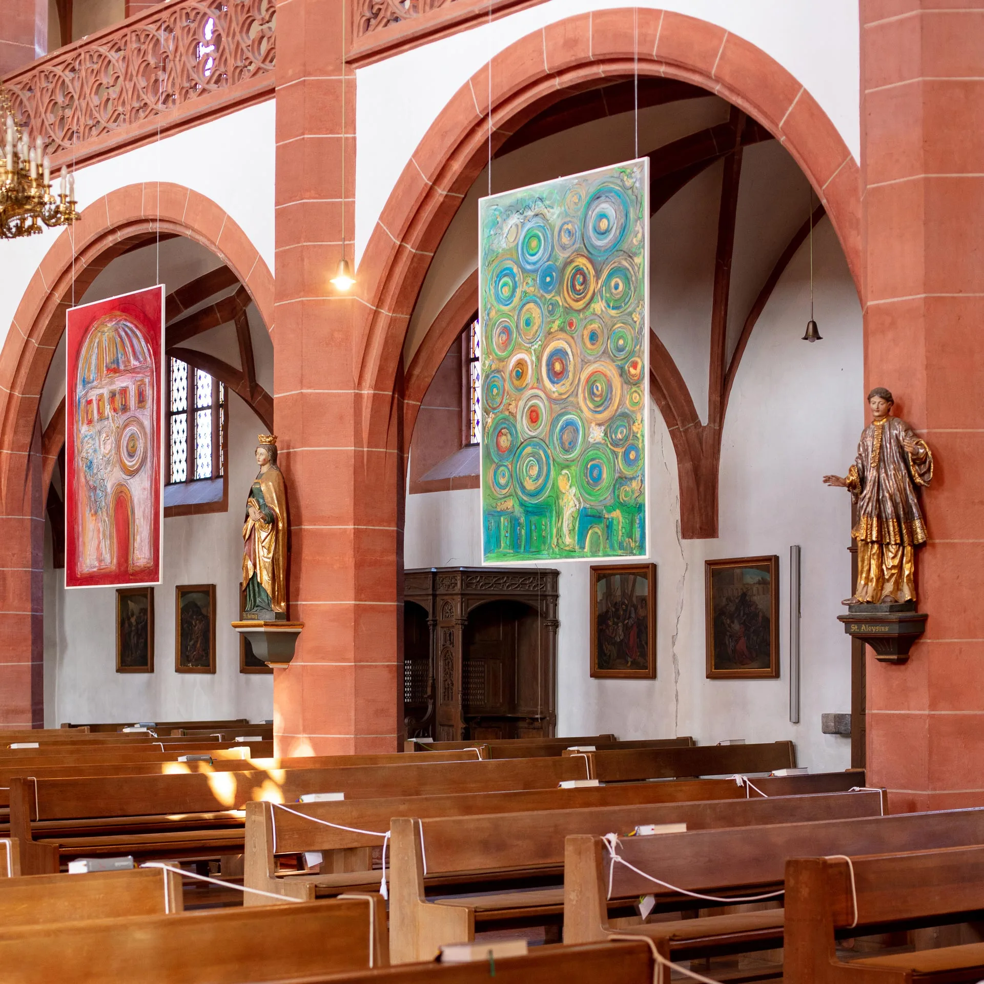 Large format in the Rheingauer Dom