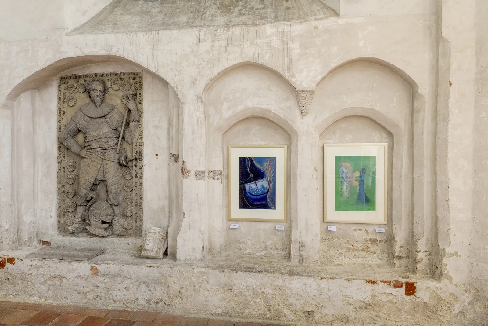 Ausstellung „Komm nur herein, ich öffne dir mein ganzes Herz“ in der Oberkirche St. Nikolai, Cottbus